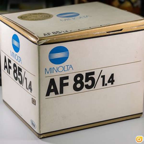 Minolta AF 85mm f/1.4 G NEW