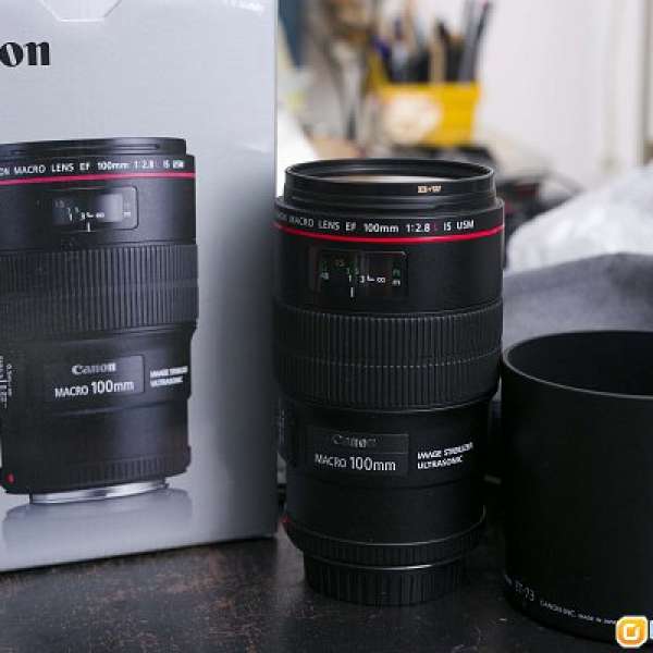 CANON EF 100MM F/2.8 L MACRO IS 100l