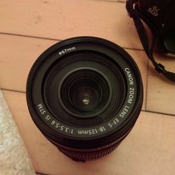 Canon 18-135 STM 行貨 70d kit lens 98% new with filter