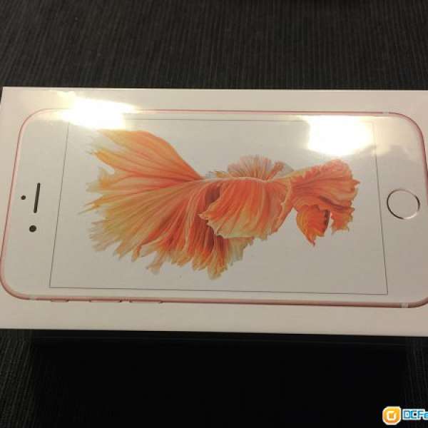 放iPhone 6S Rose gold 64GB 全新未開封 有單