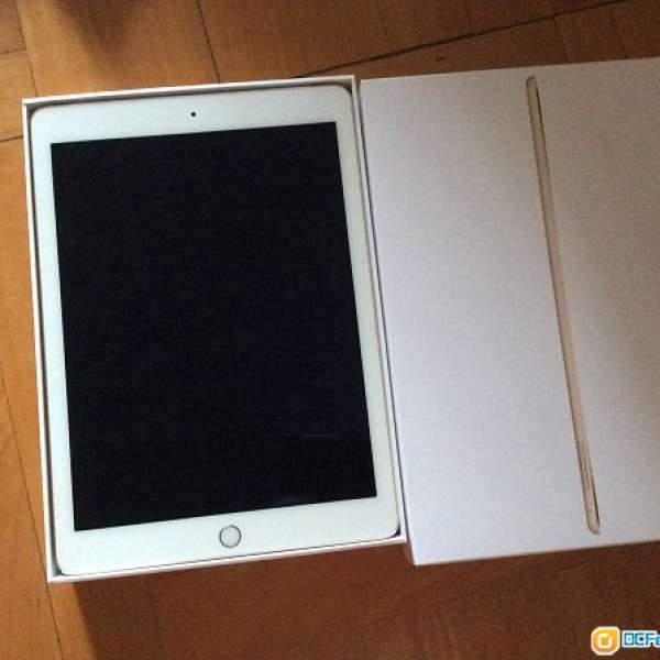 出售95%新iPad air2/ 64g lte 金色