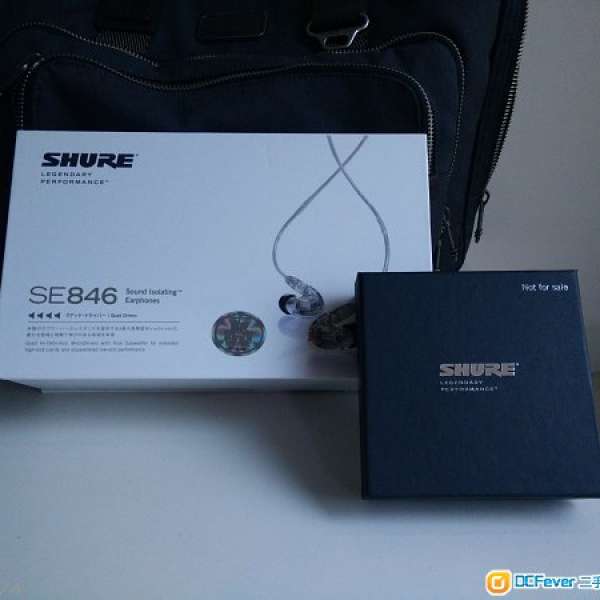 全新 Shure SE846 + 手提電話線材 CBL-M+-K-EFS