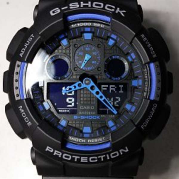 新淨 Casio GA-100-1A2 $550 99.99% new