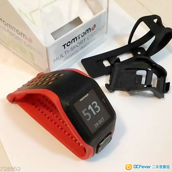 TomTom Multi-Sport Cardio GPS Watch - 光學心跳感應腕錶 (85%新)