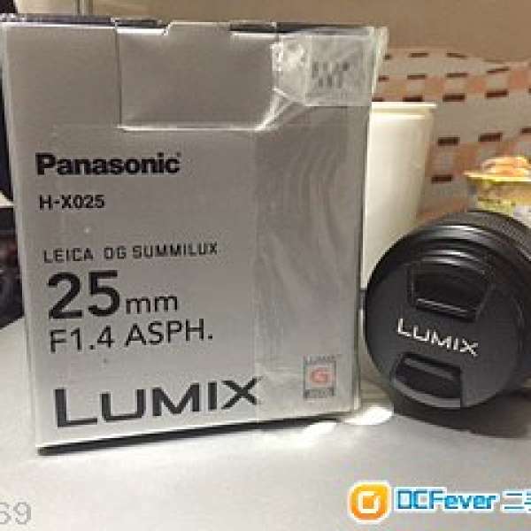 Panasonic m3/4 LEICA DG SUMMILUX 25mm F1.4 ASPH LUMIX
