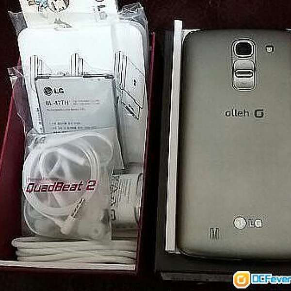 10月尾買 99.99新 限量(銀色)韓版 LG Gpro 2 Gpro2 F350 K版 32GB 雙電全套 已升官...