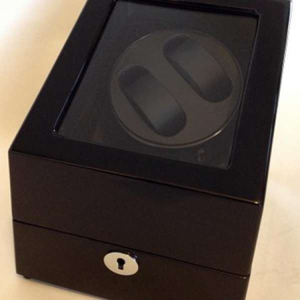 自動機械手錶上鏈盒（黑色、全新）2＋3隻錶