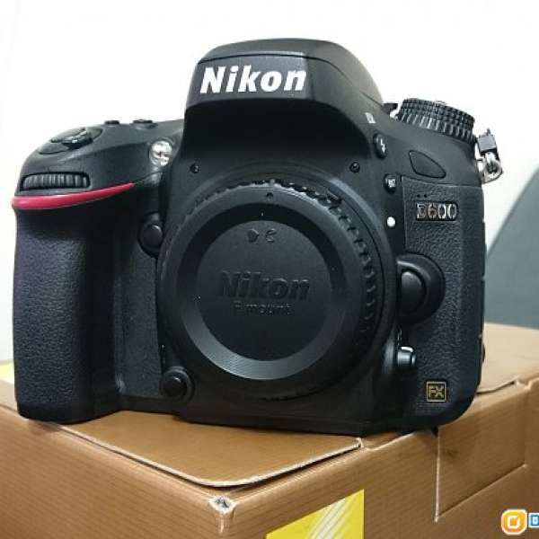 95%新Nikon D600 全篇機, 已更換快門組件