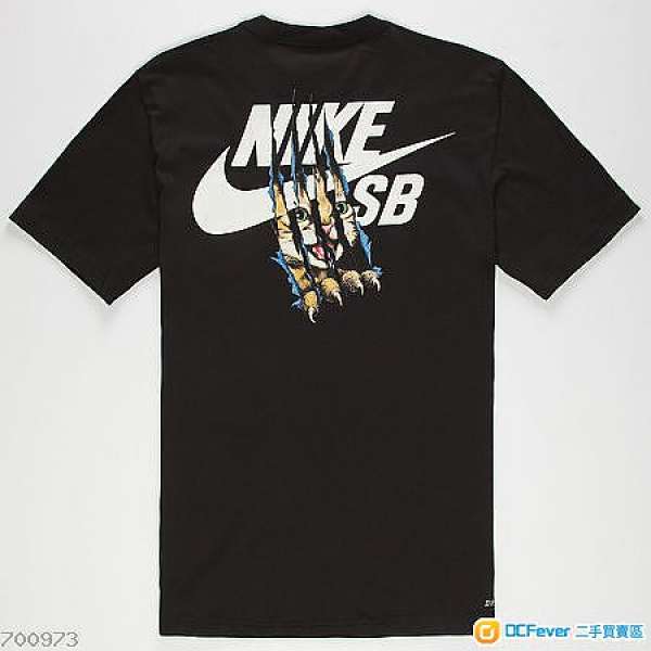 Nike SB cat scratch Dri-Fit 貓tee