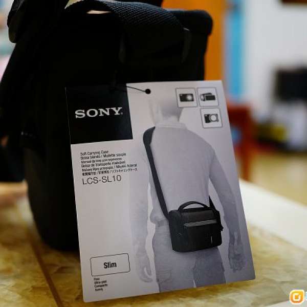 全新 Sony α專用外影袋  LCS-SL10  相機袋 一機兩鏡