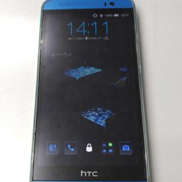 (99%新) HTC E8 藍色 (有10個月保養)