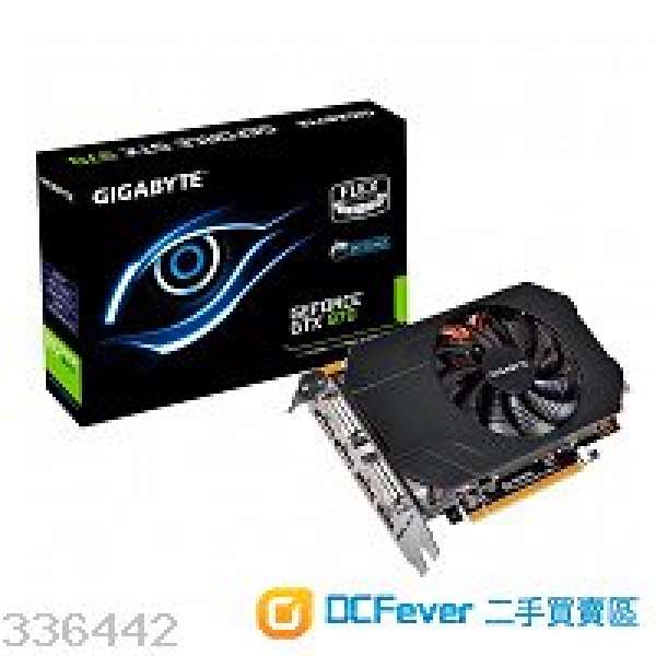 90% new GIGABYTE GV-N970IXOC-4GD GTX970 4G DDR5