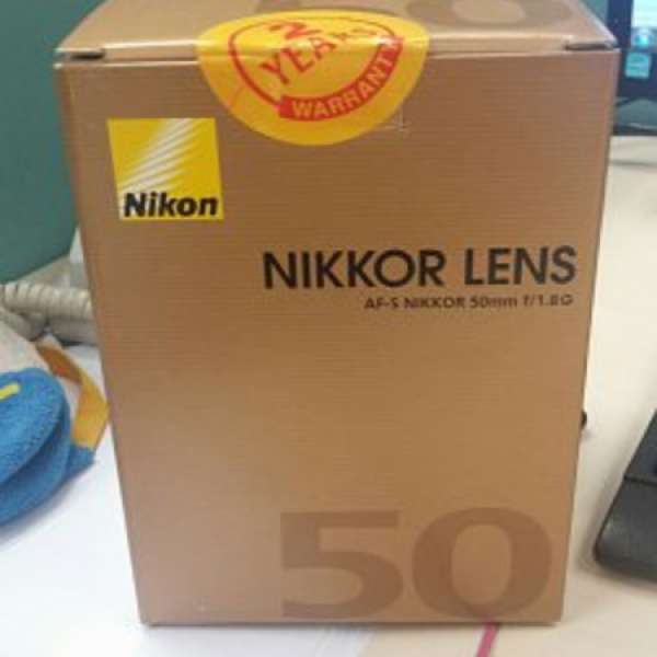Nikon AF-S NIKKOR 50mm f/1.8G。全新 一千