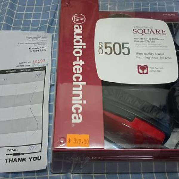 Audio-technica SQ505 Red全新