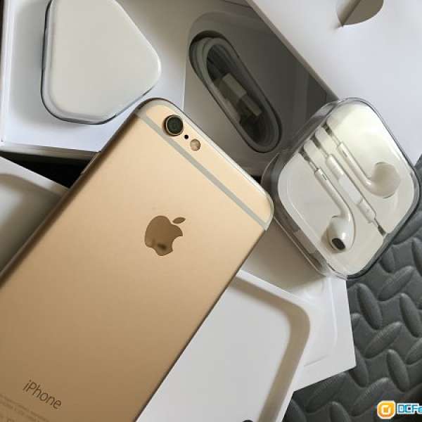 99％ new Apple iPhone 6 128GB Gold 金色 with Apple Care+