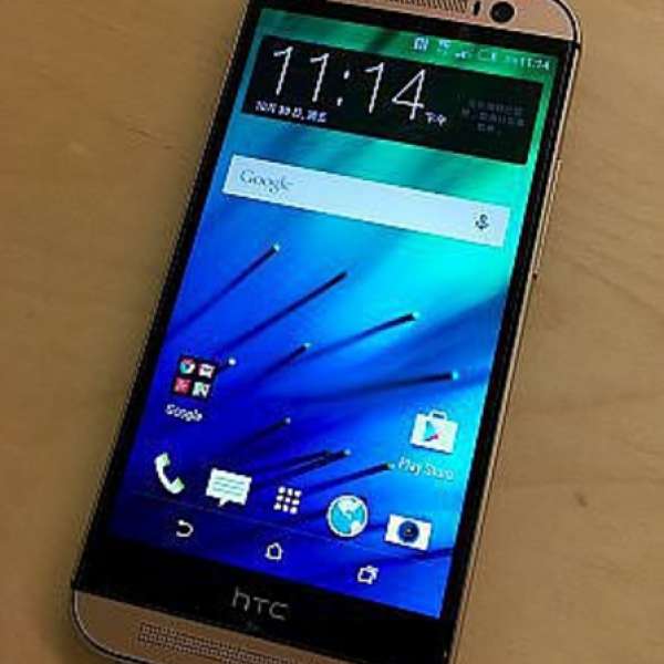 HTC one M8 九成新金色