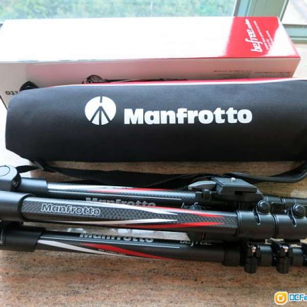 Manfrotto Befree Carbon (碳纖) MKBFRC4-BH Tripod