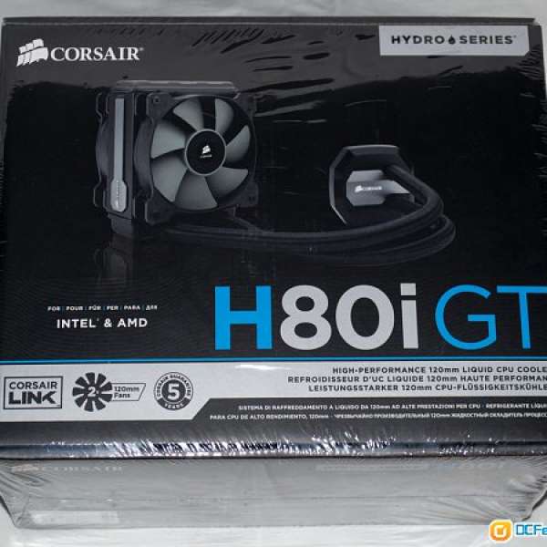 全新 Corsair H80i GT