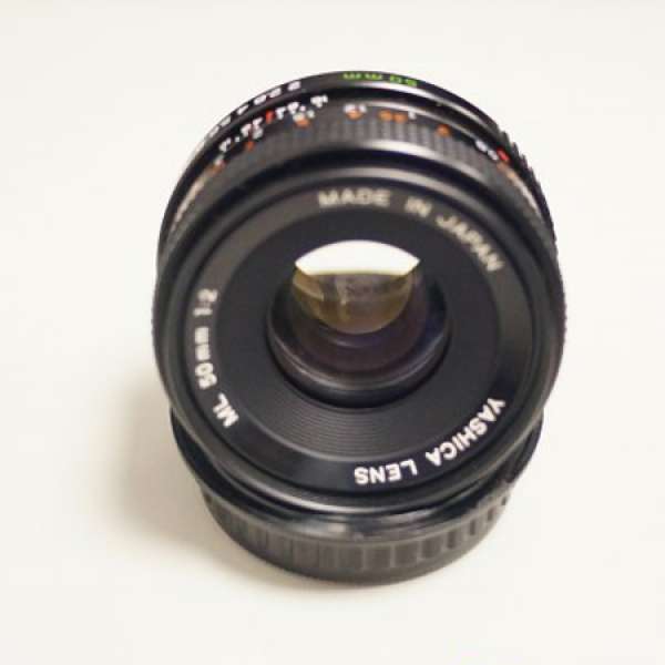 Yashica ML50mm F2 及 Carl Zeiss Tessar 2.8/45mm (both CY mount)