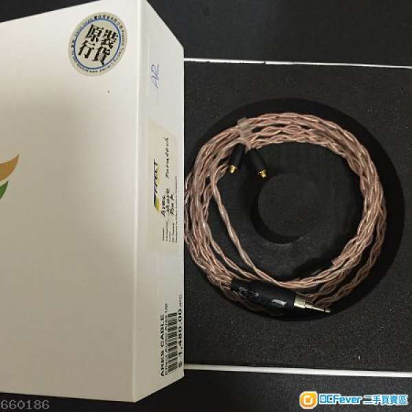 出售:全新effect audio ARES Upgrade Cable (SHURE頭)!!!!MMCX 銅線