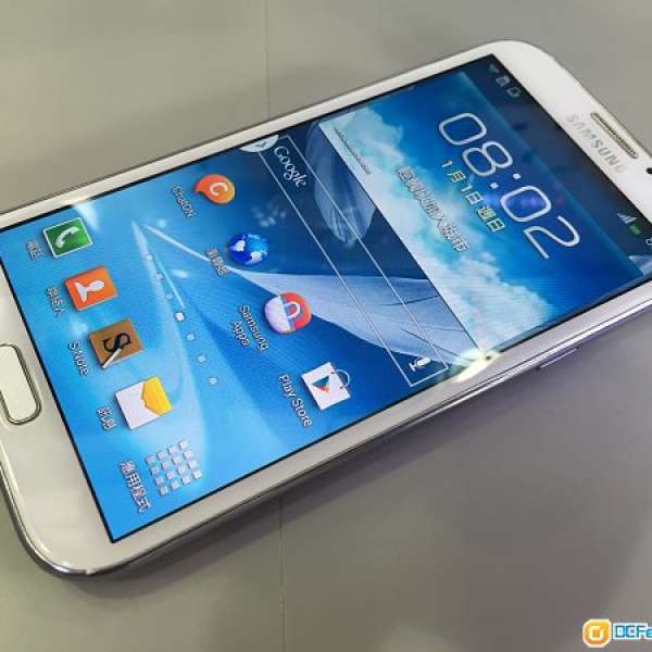 Samsung Galaxy Note 2 N7100 香港行貨 白色 *98 %new !