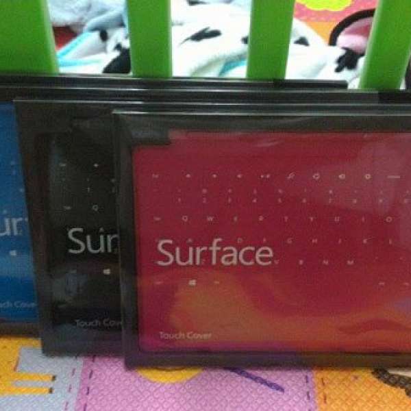 原裝正貨 英文版Microsoft Surface Touch Cover 紅/藍/白/粉紅/黑 除了Surface 3其...