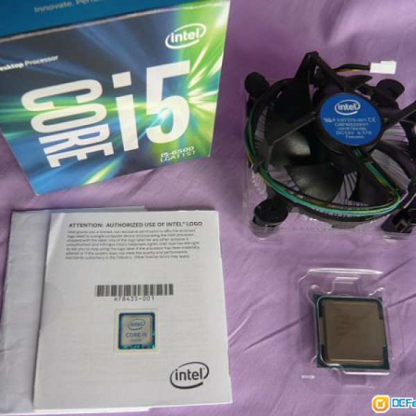 intel i5-6500 Skylake 近全新行貨盒裝3年保用