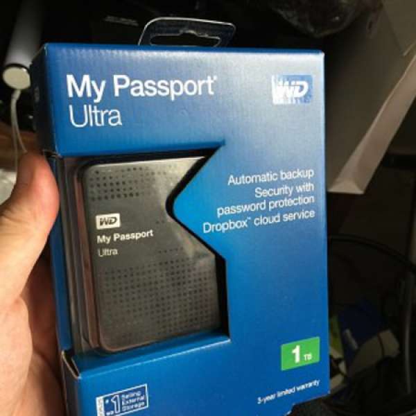 全新 WD My Passport Ultra 1tb