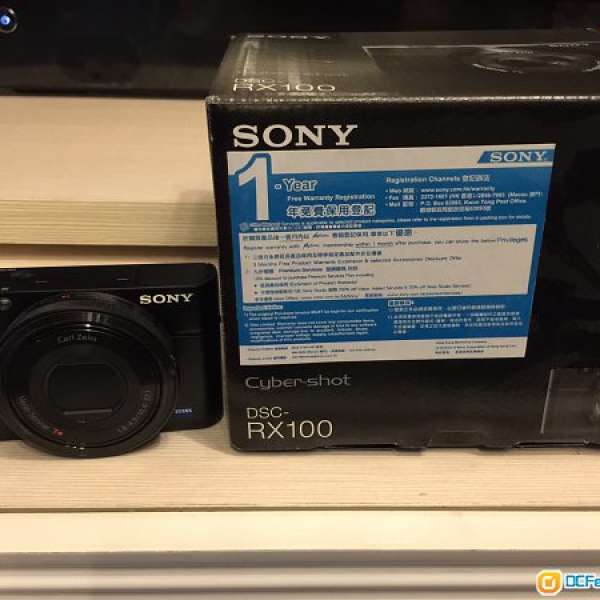 售: 99.99% New 全新一樣 Sony RX100 行貨有保