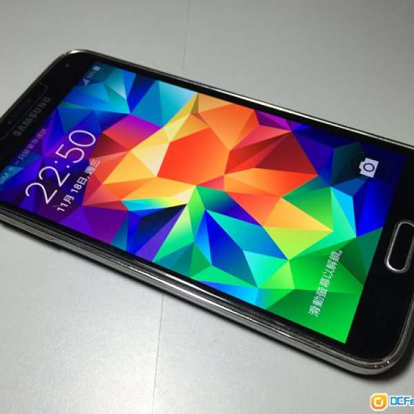 Samsung Galaxy S5 4G LTE G900f 香港行貨 黑色 *99 % new !