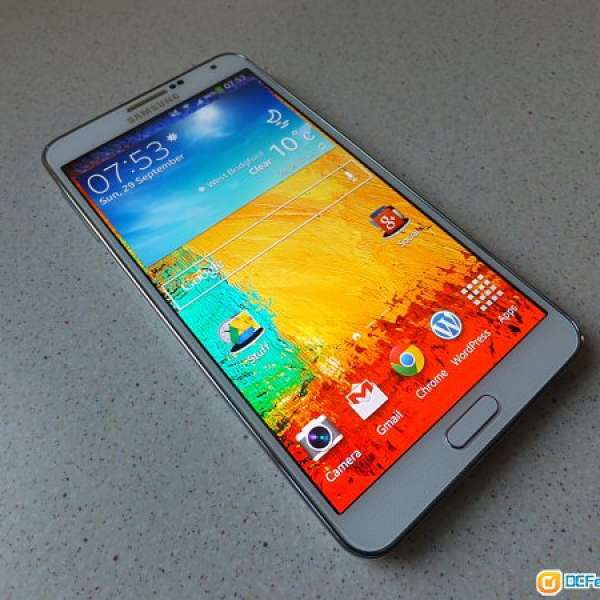 Samsung Galaxy Note3 LTE (N9005) 白色 港行