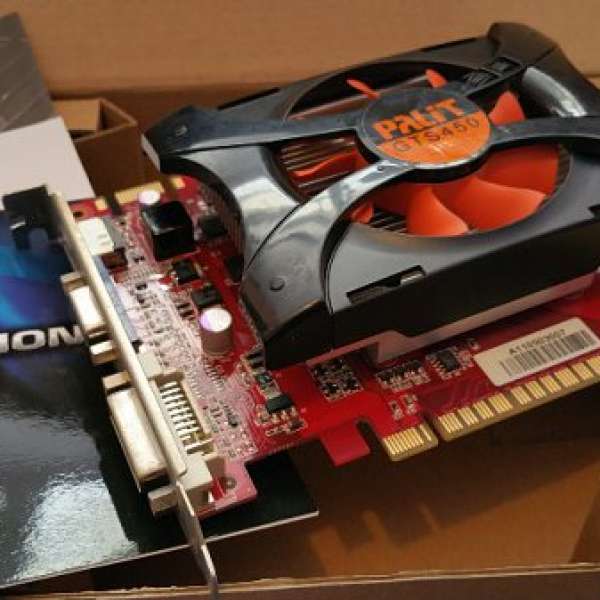 PALIT  Geforce Nvidia  GTS 450  1024MB DDR3  Display Card