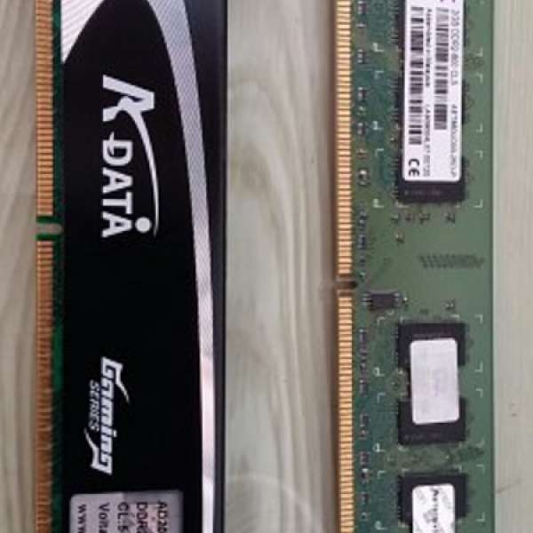 4GB DDR2-800雙面Ram 2GBx2