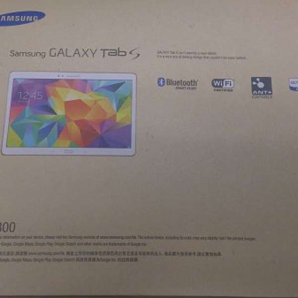 Samsung galaxy tab s 16gb 白金 10.5 wifi T800