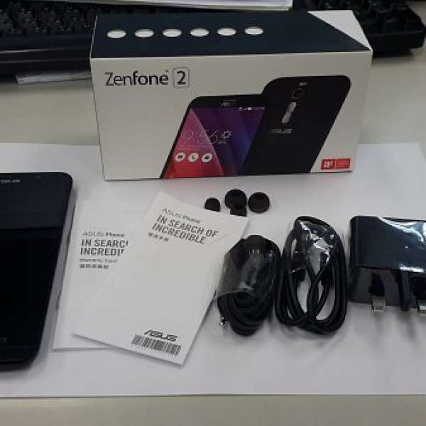 S (88% New) 華碩 Asus Zenfone 2 ZE551ML 雙卡 32GB Rom+4GB Ram 黑色