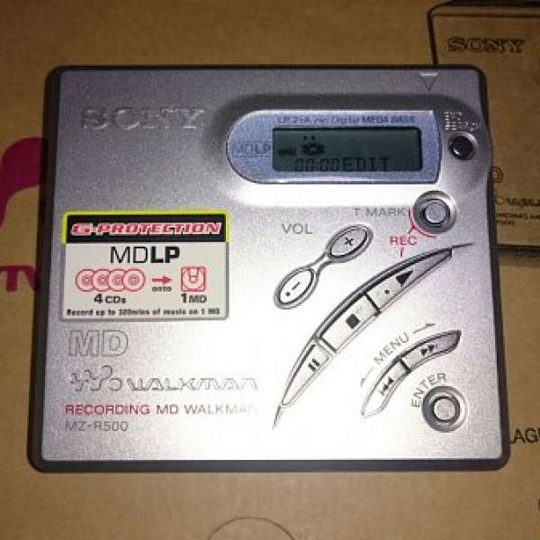 SONY MZ-R500 recording MD walkman