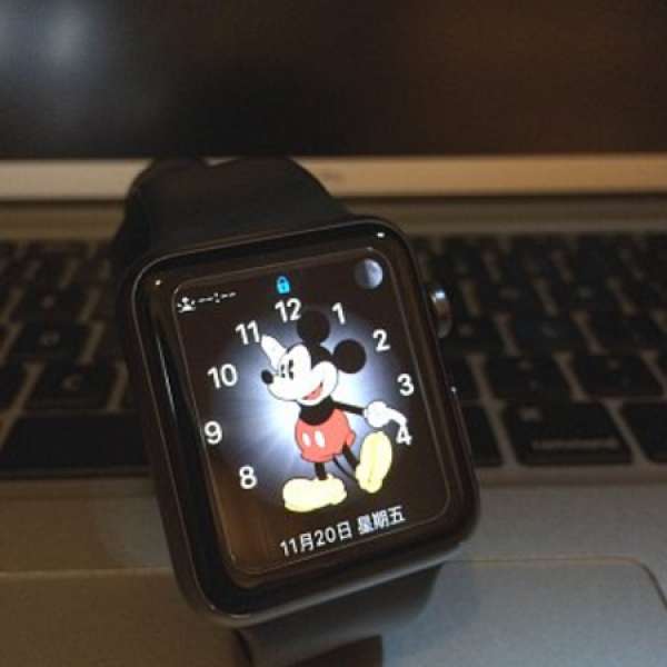 Apple Watch Sport 42mm Black color 行貨 淨錶一隻