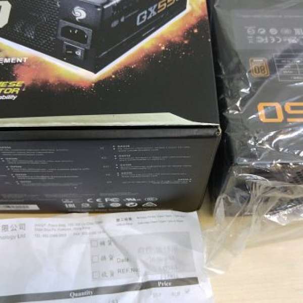 全新Cooler Master GX550 GX Power Supply 火牛 550W, 80Plus Bronze