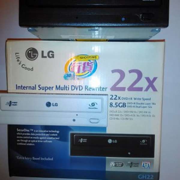 LG DVD Rewriter 22X 光碟機 燒碟機