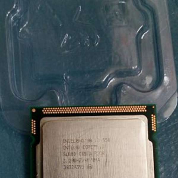 Intel®  i3-550 CPU 4MB Cache 3.20 GHz + Heatsink內置 HD Graphics
