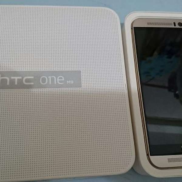 99.99%new HTC M9 銀色行貨