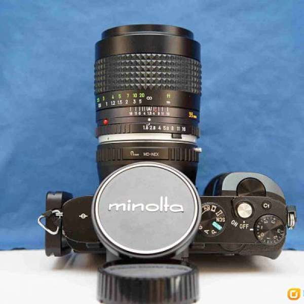 Minolta MC W.Rokkor - HH 35 f/1.8(漫遊者) 菠蘿紋 合 Sony E mount