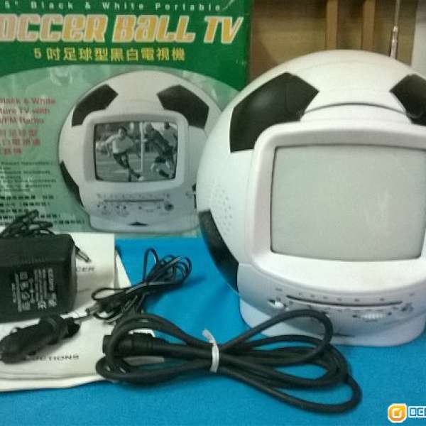 出售 足球型電視機收音機