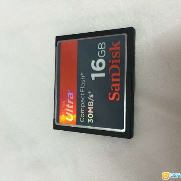 Sandisk 16gb CF card 30mb/s
