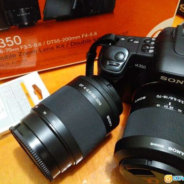 Sony a350 dt1870 dt55200