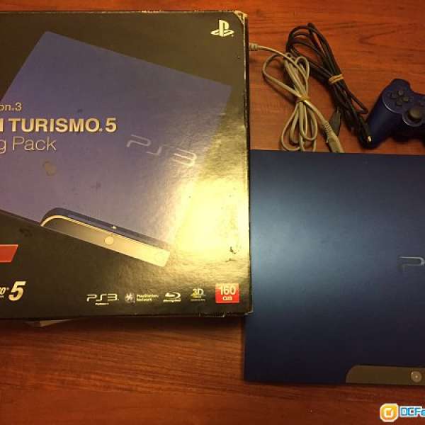 PS3 Silm 160gb 藍色 90%new