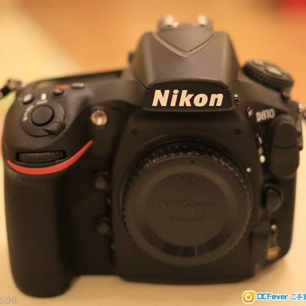 Nikon D810 body, 行貨, 99%新, 快門7XX, 原廠直倒連3電及最高級CF卡