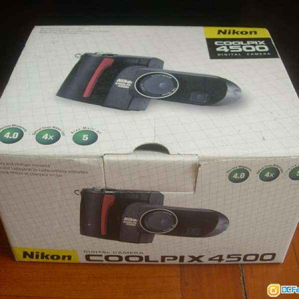 ( 經典 ) Nikon Coolpix 4500  扭擰鏡頭數碼相機__全套