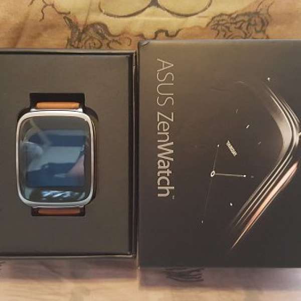 99%新 Asus ZenWatch 智能手錶  WI5100Q