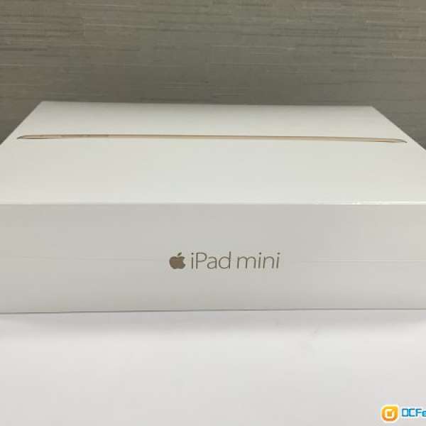 iPad Mini 4 16GB 金色（全新未開封）